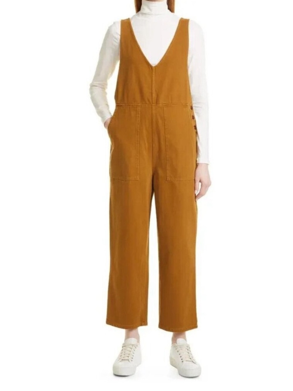 Alex Mill Ollie Overall in recycled denim